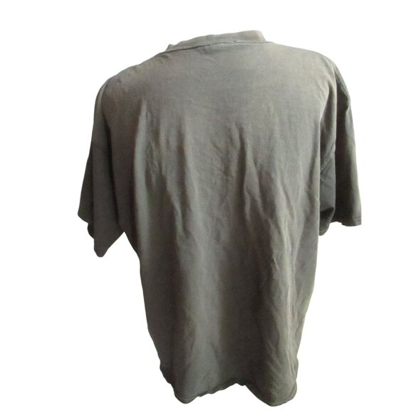 T-shirt Mens XL Vtg Ryan Newman #12 Nascar Racing Trashed Embroidered 1990's - Picture 7 of 10